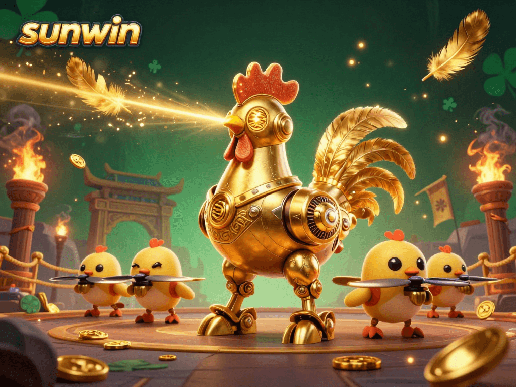 Bet on sunwin and win big with thrilling odds and exciting casino games illustrated in vibrant detail.