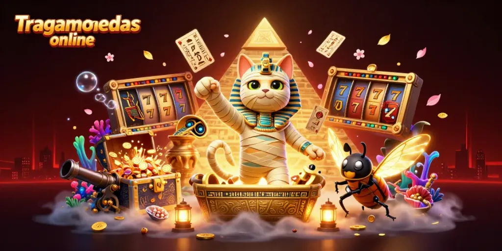 Disfruta de tragamonedas online con una experiencia vibrante, jugando y ganando en un entorno dinámico.