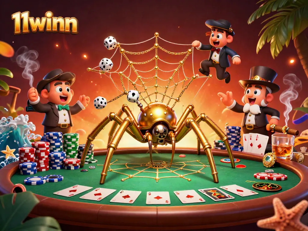 Experience thrilling bets with 11winn, depicted through a vibrant steampunk casino scene.