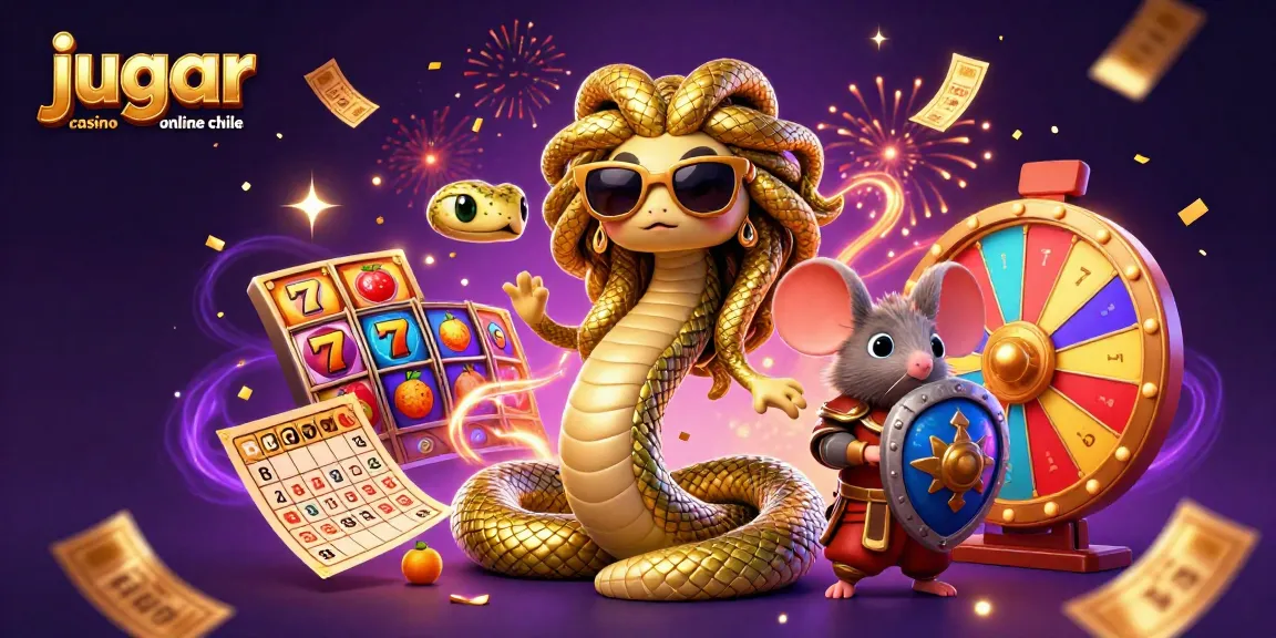 Experimenta jugar casino online chile con símbolos de tragamonedas y gráficos vibrantes.