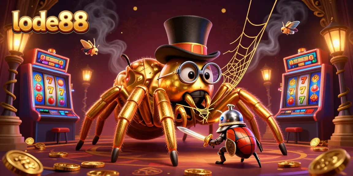 Engage in vibrant gaming action with lode88's thrilling slot machines and charming characters.