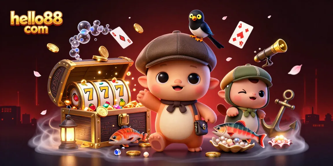 Engage with hello88 com's thrilling slot games featuring adorable characters and dynamic elements.