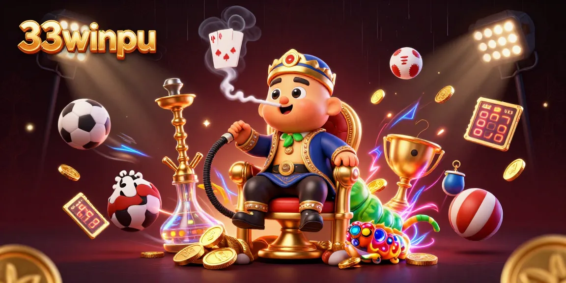 Experience thrilling entertainment with 33winpu in this dynamic casino scene!